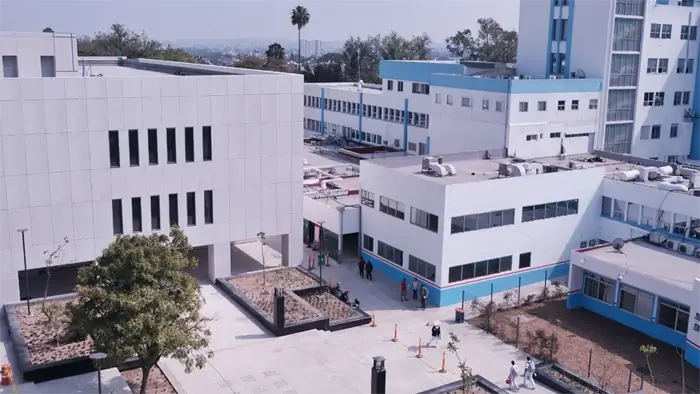 Hospital General de Occidente, conocido como Hospital Zoquipan, en Zapopan